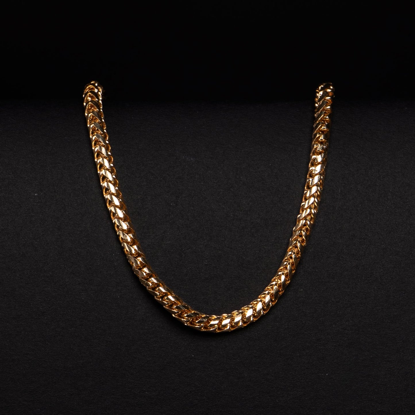 18k Yellow Gold Franco Bracelet