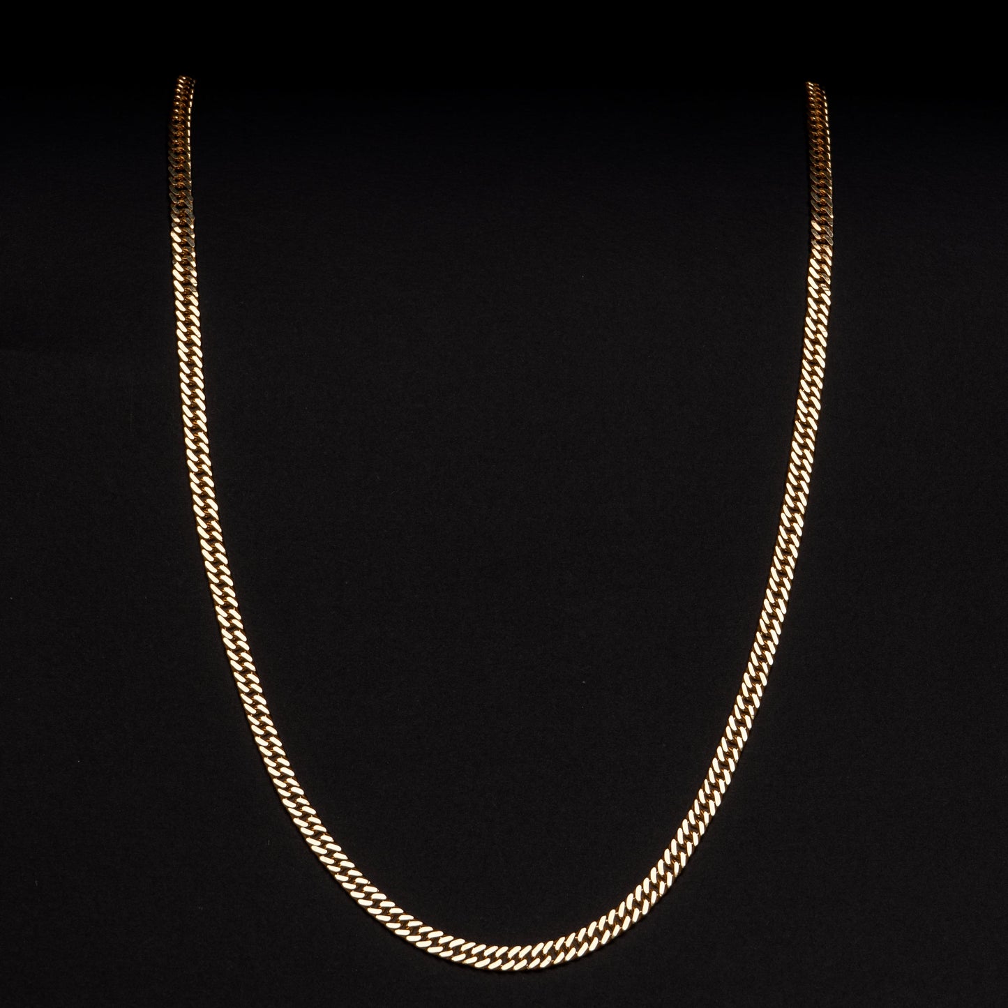 18k Yellow Gold Double Cuban Necklace