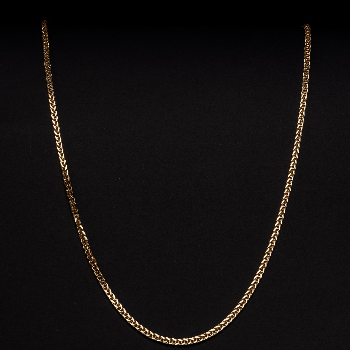 18k Yellow Gold Wheat Necklace